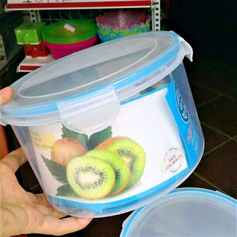 Bộ 3 Hộp Đựng Thực Phẩm Hình TRÒN Việt Nhật, Hộp lạnh Trữ Thực Phẩm HA11 - Egreen Dùng 1 Lần