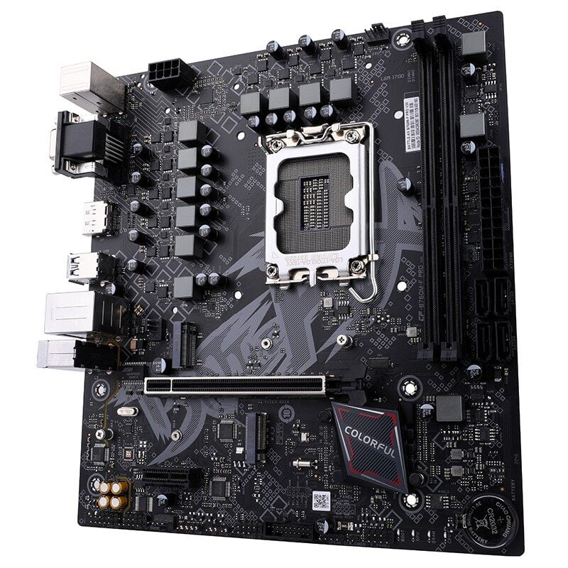 MAINBOARD COLORFUL BATTLE-AX B760M-D PRO V20 (LGA1700, HDMI, SP, VGA, USB3.0) - Hàng chính hãng