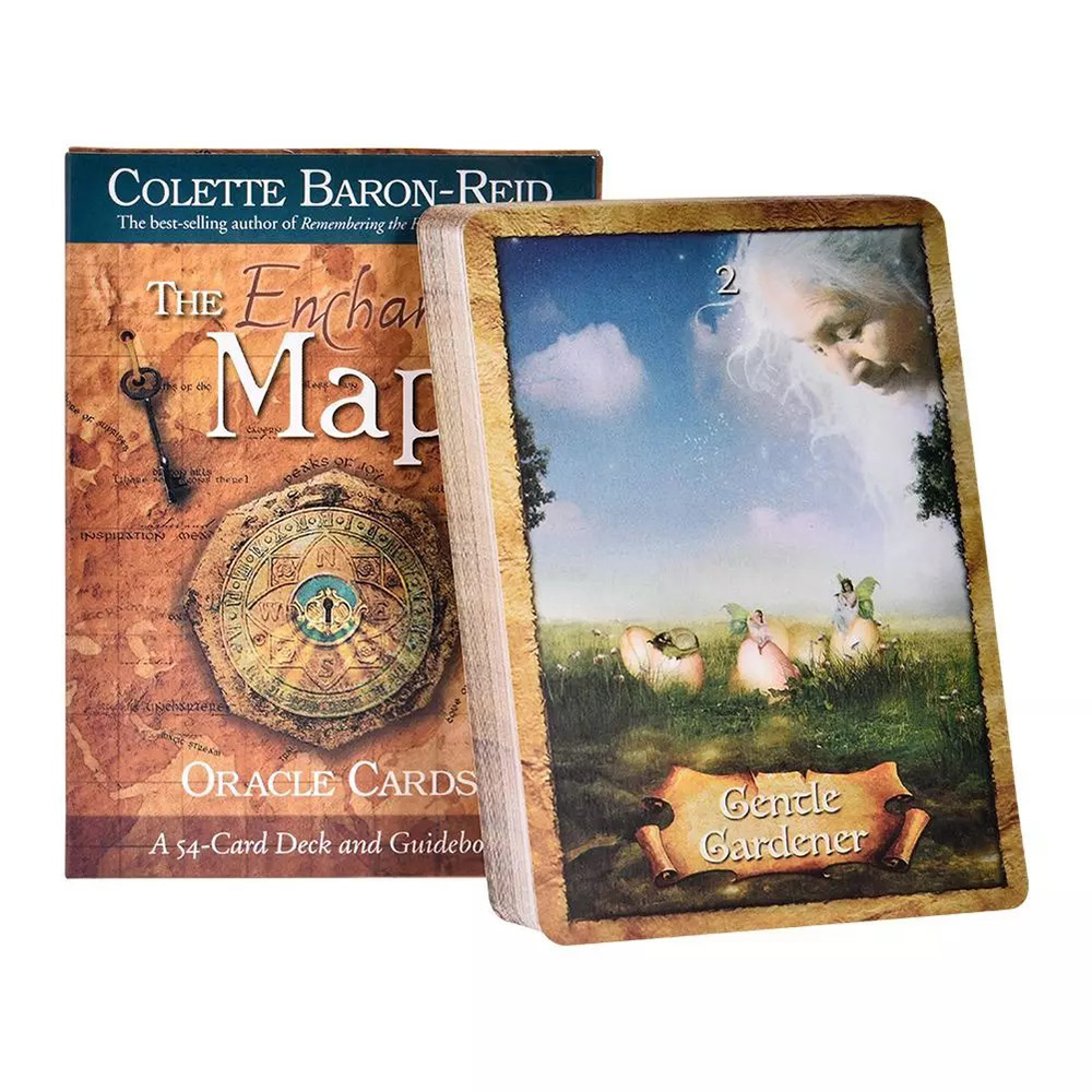 Bài Oracle The Enchanted Map 54 Lá Bài Đá Thanh Tẩy