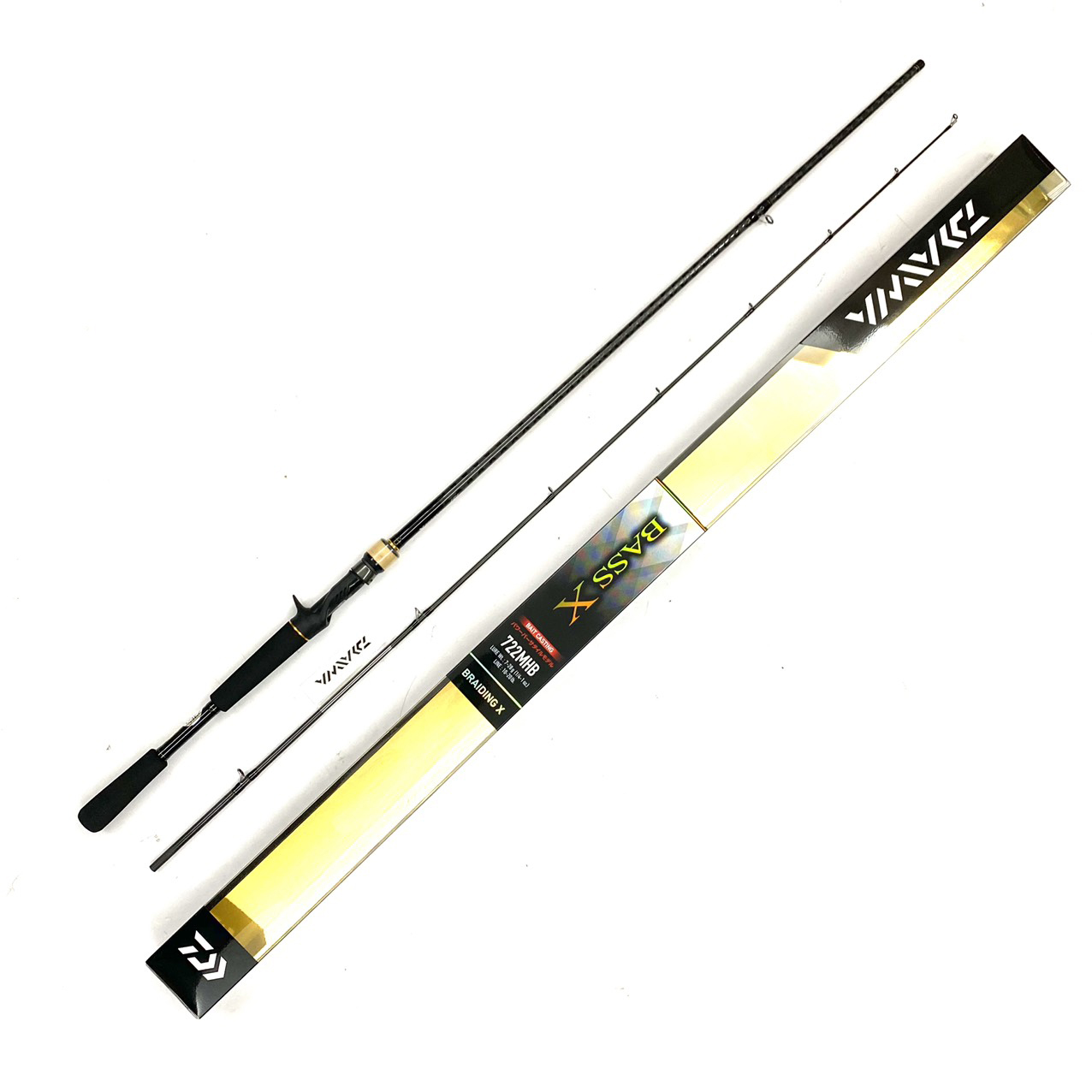 Cần Câu Cá Daiwa Bass X 722MHB Cần Lure Máy Ngang 2m18 Khoen Pat Fuji Sản Phẩm Chính Hãng Made In Việt Nam