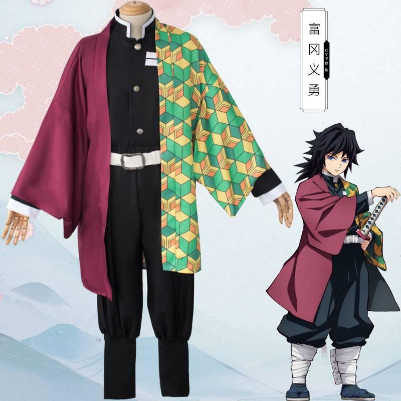 Bộ Trang Phục Kimono Hóa Trang Nhân Vật Kimetsu no Yaiba Nezuko Tanjirou