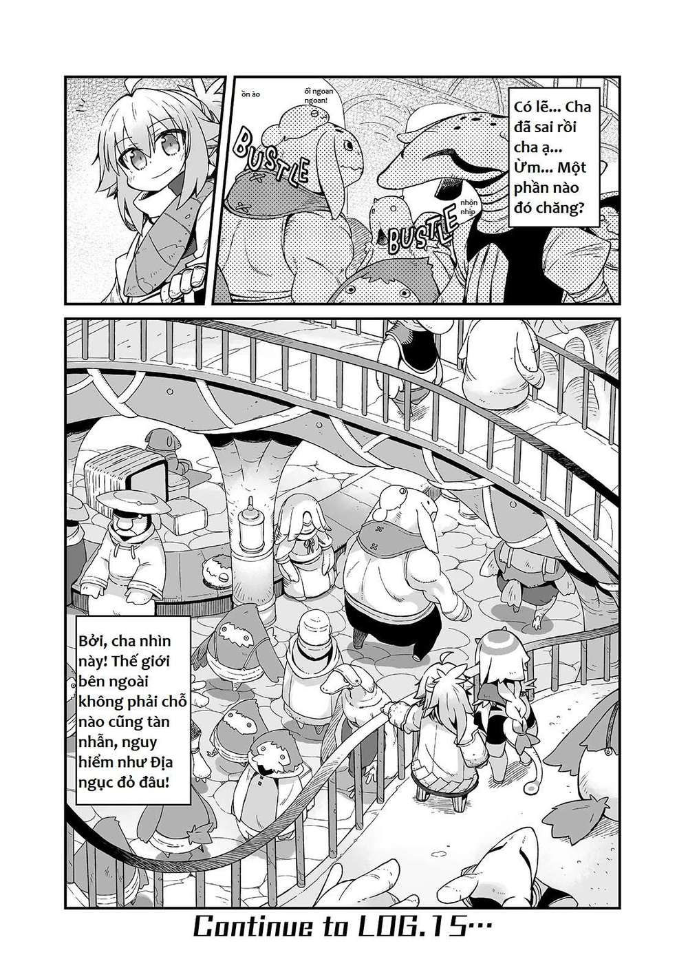 ngay cả khi hậu tận thế, thật hạnh phúc vẫn còn được sống... chapter 14 22