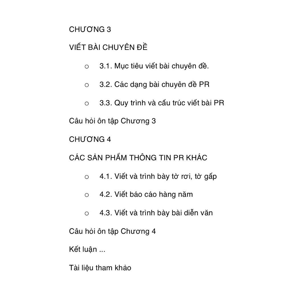 Sách Viết cho PR dành cho những người làm truyền thông chuyên nghiệp