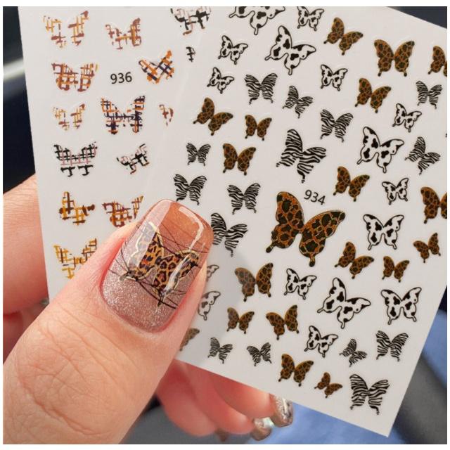sticker buom trang trí nail