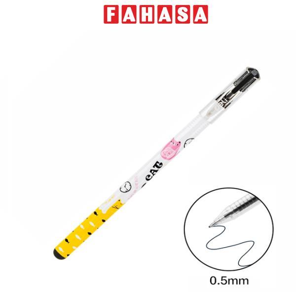 Bút Gel 0.5 mm - Deli EG81-BK - Mực Đen