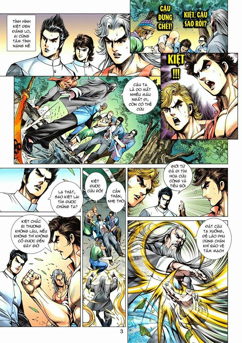 tân tác long hổ môn chapter 596 3