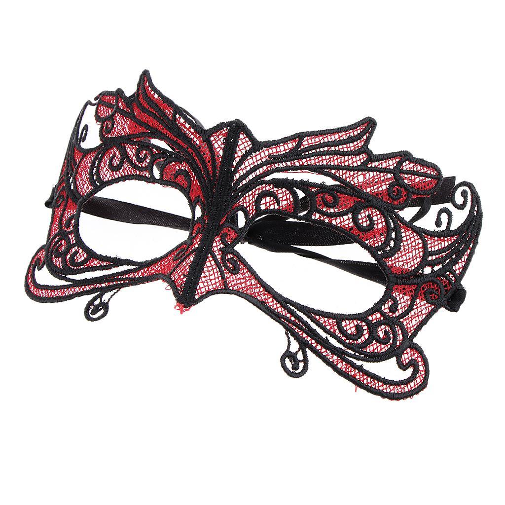 Mask Lace Face Masquerade Eye Women's Party Costume Ball Prom Halloween