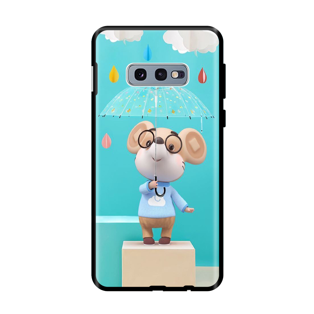 Ốp lưng TPU viền dẻo cho điện thoại SAMSUNG GALAXY S10E Hình Chuột Tết 2020 - Mẫu 20