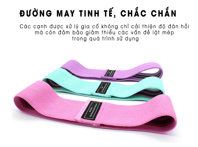 Dây kháng lực dây miniband tập mông đùi, tập tay chân đa năng tại nhà TXstar