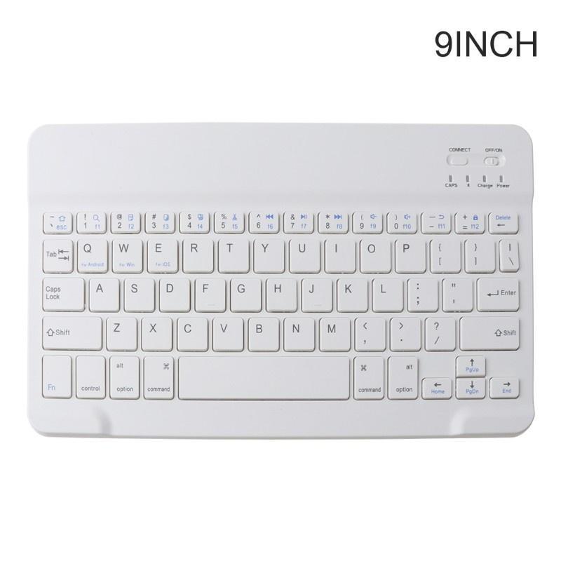 Bàn Phím Bluetooth Không Dây 17.78 / 22.86 / 25.4 cm Có Thể Sạc Lại Tiện Dụng