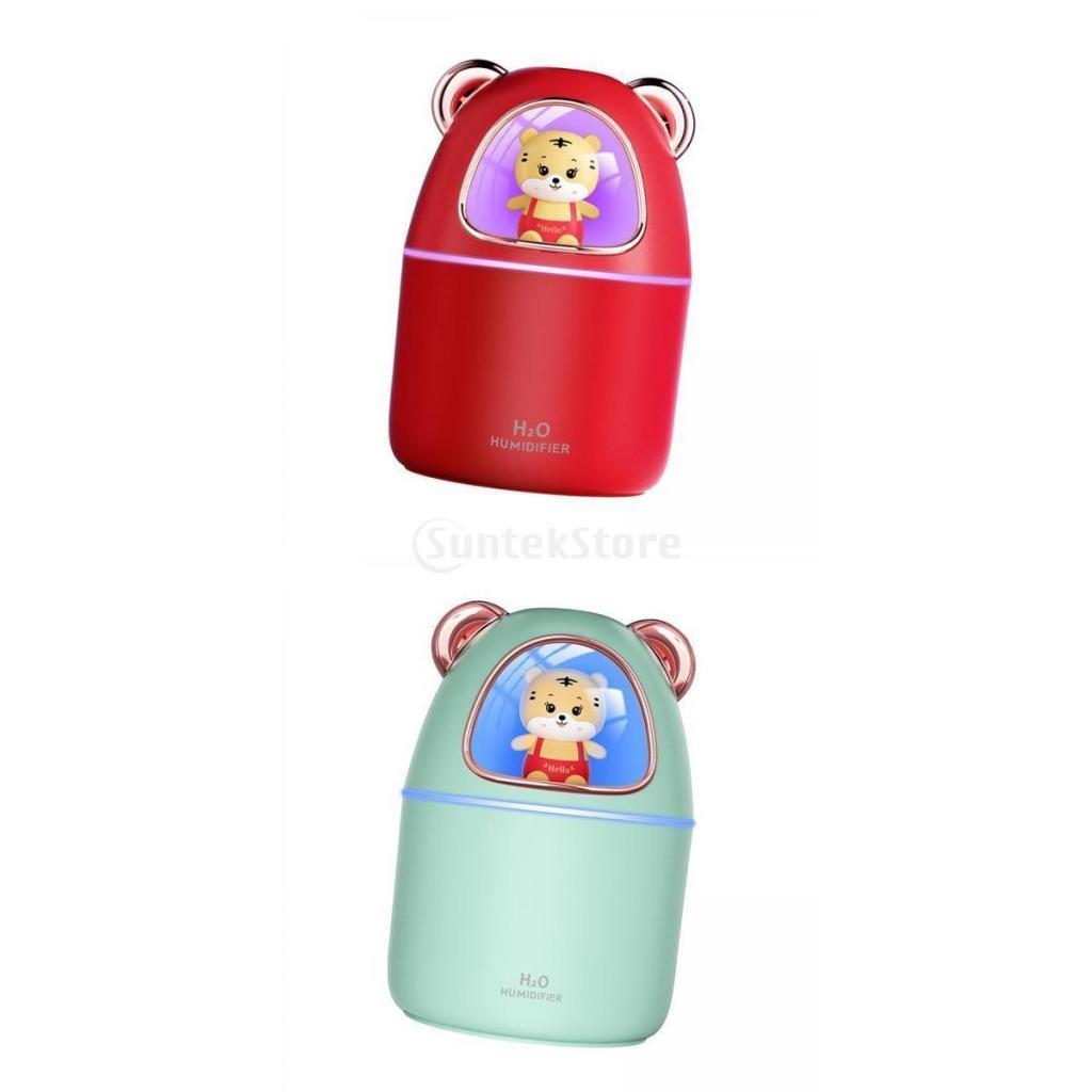 Cool Mist Humidifier Essential Oil Diffuser Night Light for Car Desktop