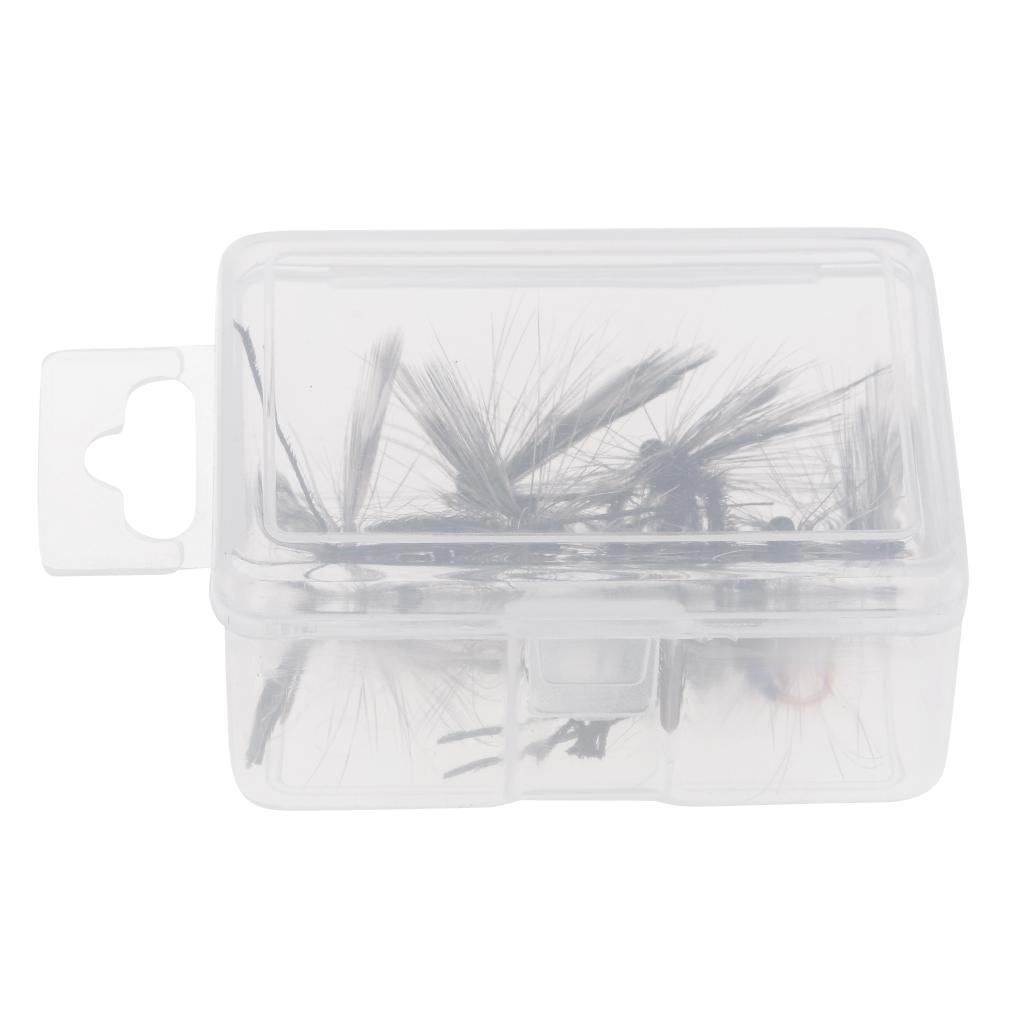 6 Pieces Fly Fishing Flies   Hook Lures Dry Flies Mosquito Lure