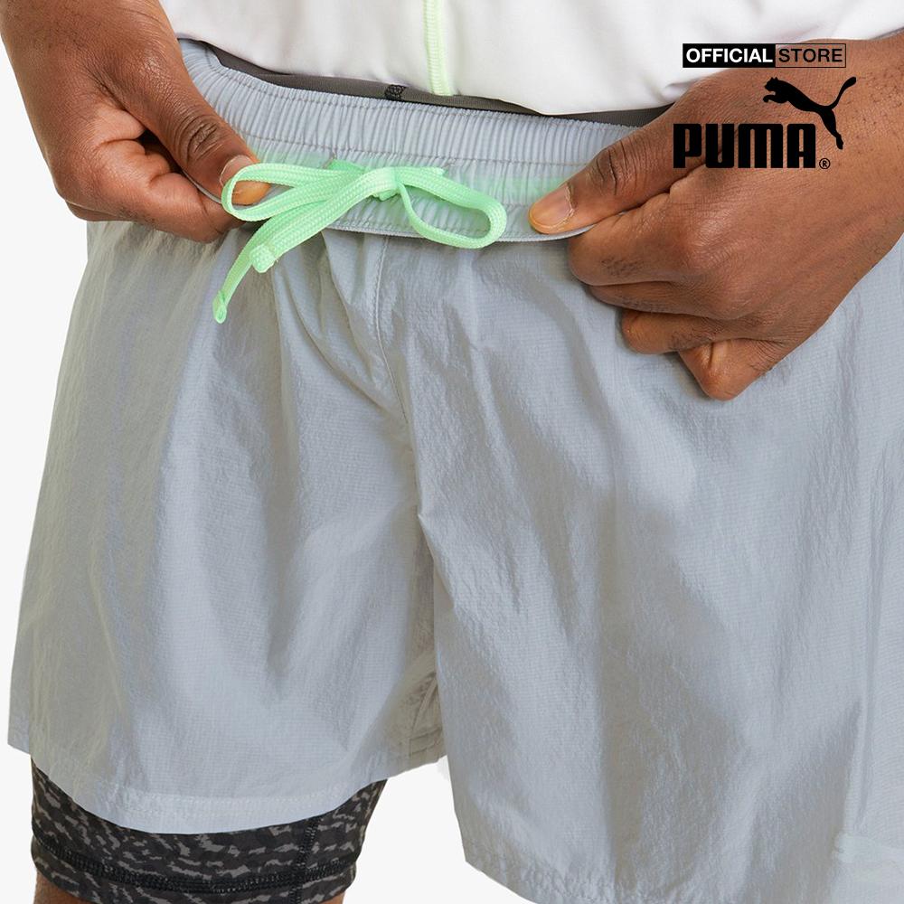 PUMA - Quần shorts thể thao nam FSTR 2 in 1 Woven 5” Running 521481