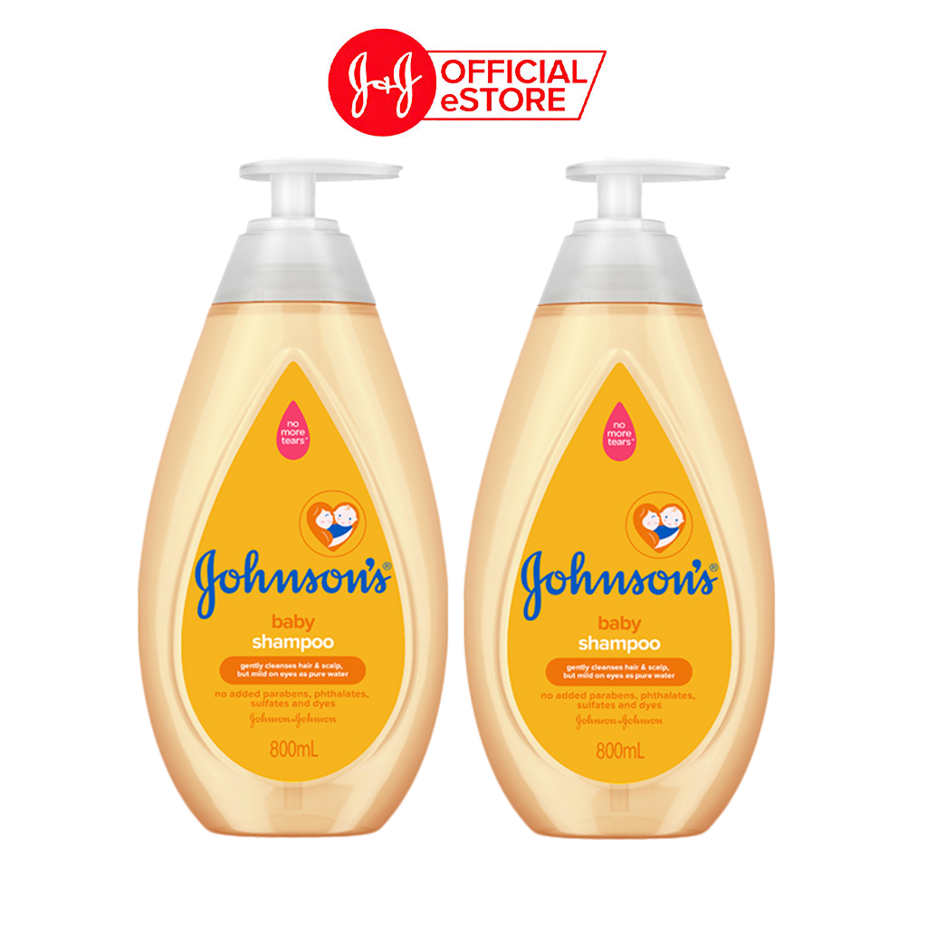 Combo 2 Dầu Gội Johnson's Cho Bé Gái - Dung tích 800mlx2