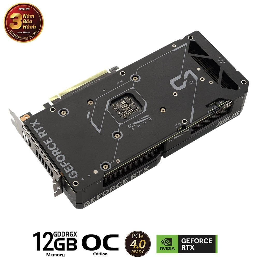 Card màn hình VGA ASUS Dual GeForce RTX 4070 OC Edition 12GB GDDR6X (DUAL-RTX4070-O12G) - Hàng chính hãng Viết Sơn phân phối