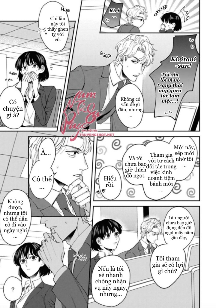 tôi không thể chỉ biết yêu thôi - cấp trên hay soi mói và cấp dưới nghiện mùi chapter 5.1 11