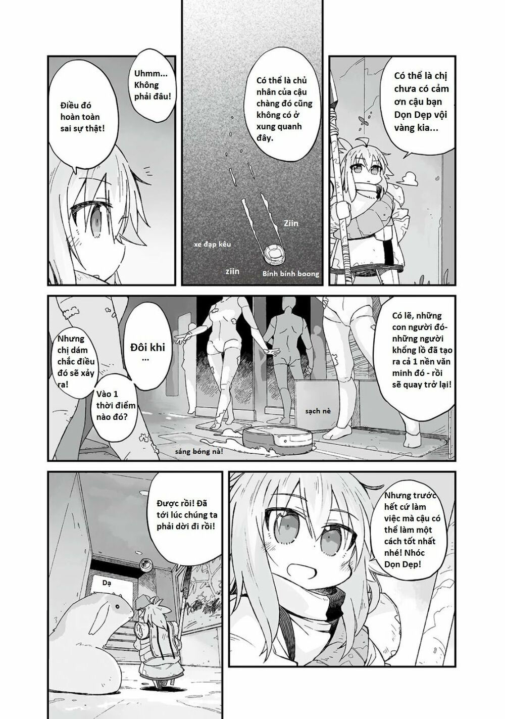 ngay cả khi hậu tận thế, thật hạnh phúc vẫn còn được sống... chapter 5 16