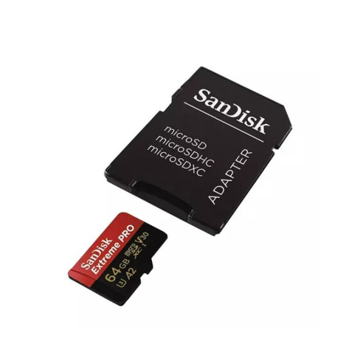 Thẻ nhớ MicroSDXC SanDisk 64GB/128GB 200MB/s Extreme Pro UHS-I với Adapter SD - Hàng Chính Hãng