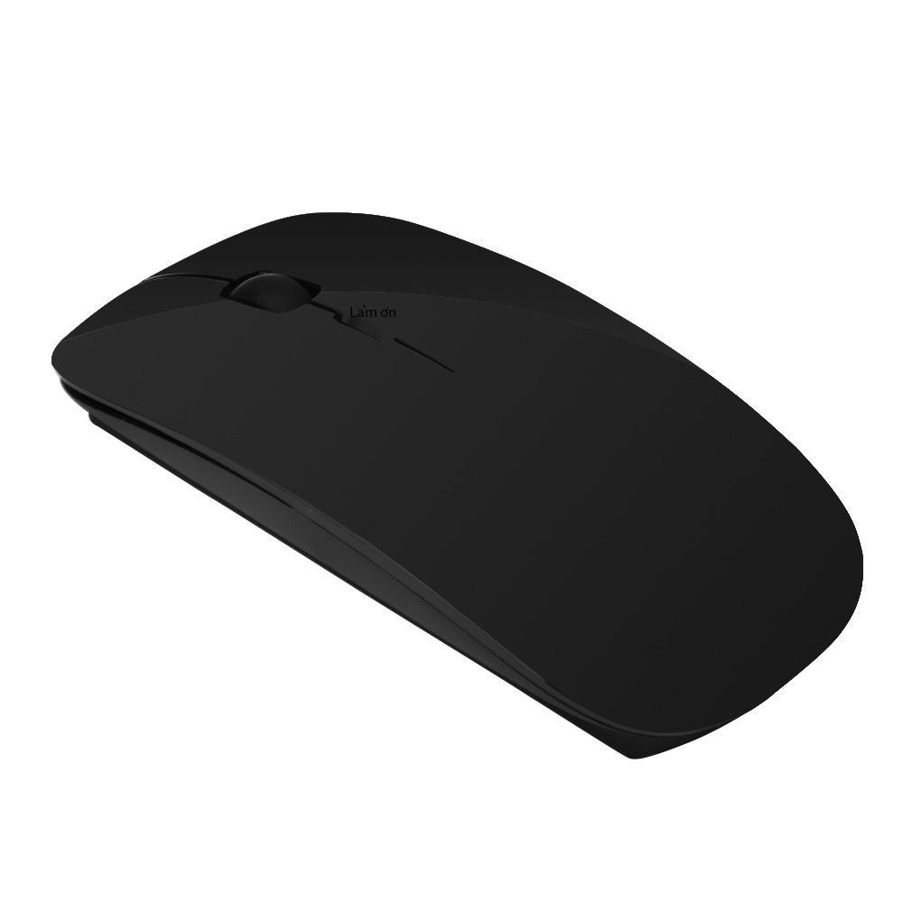 Giá thấp nhất 2.4g chuột không dây thời trang mỏng chuột không dây quang điện màu chuột tiết kiệm điện tắt tiếng chuột siêu nhỏ