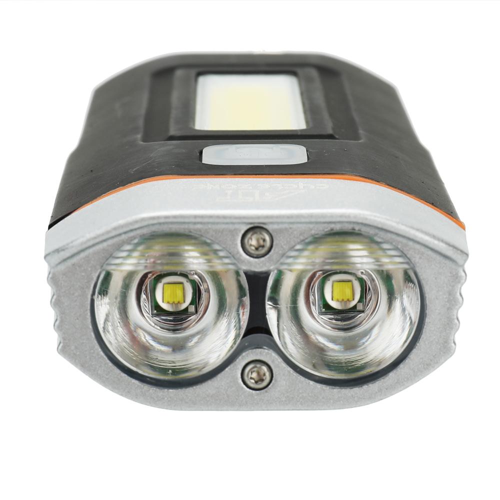 Bộ đèn pha siêu sáng và đèn hậu dành cho xe đạp không thấm nước