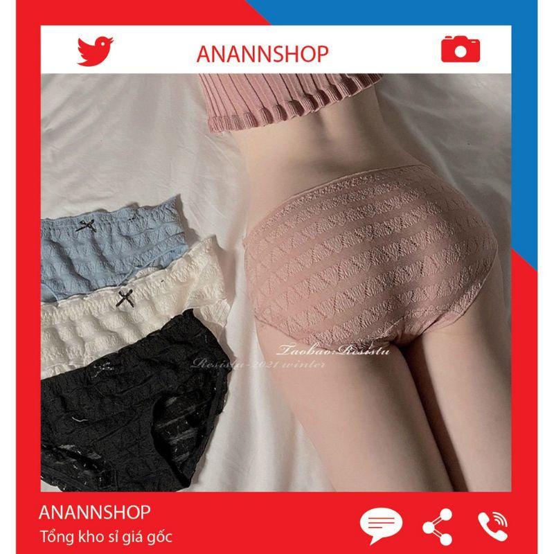 10 Quần lót cotton mềm phối ren #1715