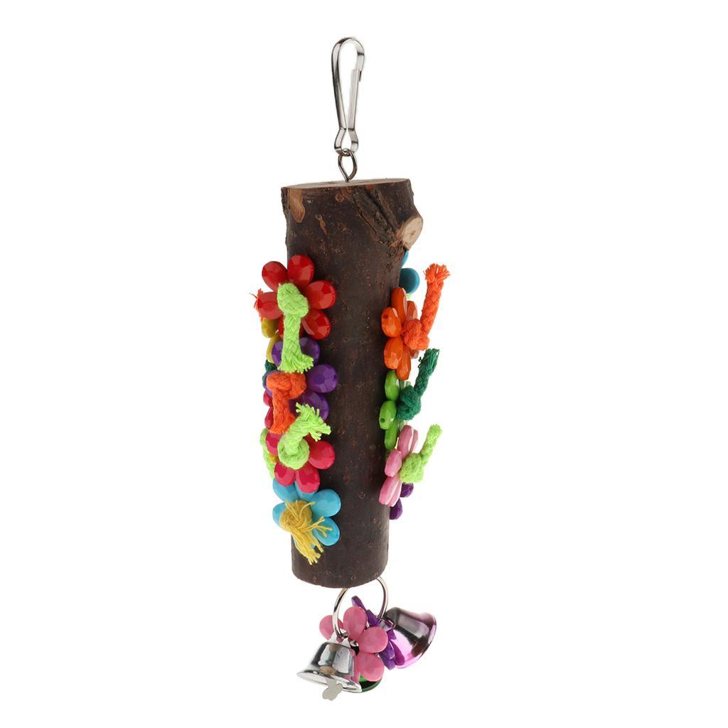 Swing Bite Toy Hanging Cage Chewing Toy for Pet Parrot Birds Chew Climbing