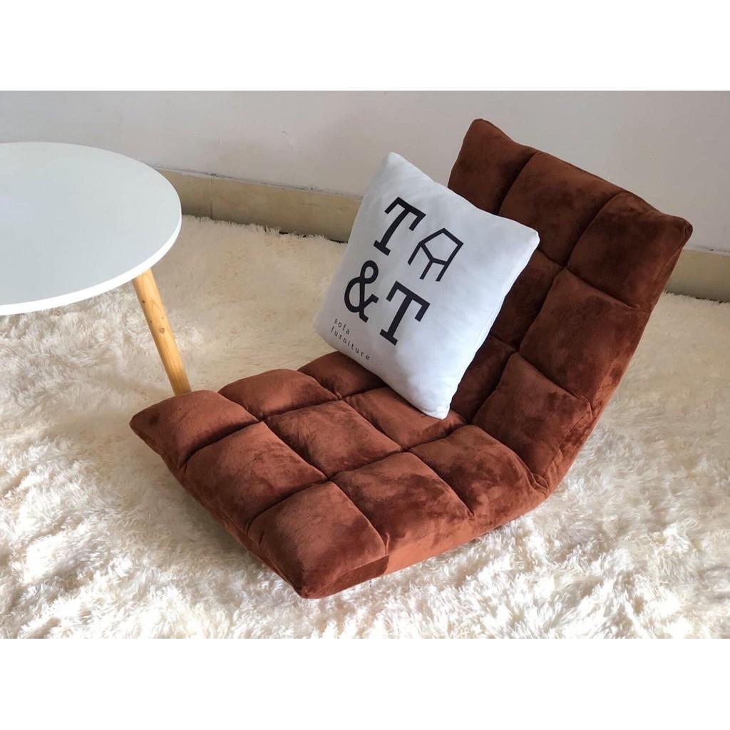 Ghế Sofa Lười TATAMI, Ghế Bệt Tựa Lưng Kiểu Nhật Bản Cao Cấp Đa Năng Tùy Chỉnh 5 Cấp Độ PP3051