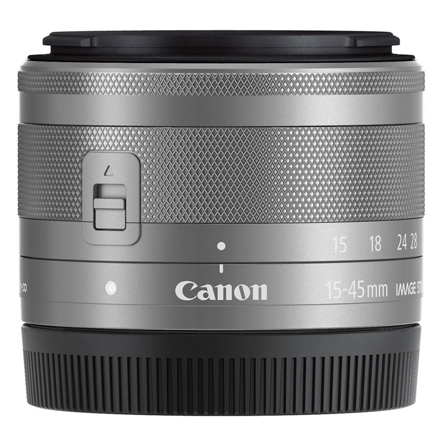 Lens Canon EF-M 15-45mm f/3.5-6.3 IS STM - Silver - Hàng Chính Hãng