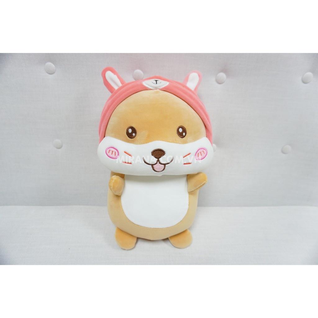 Gấu Bông Chuột Hamster Đội Mũ Siêu Nhí Nhảnh - TB28
