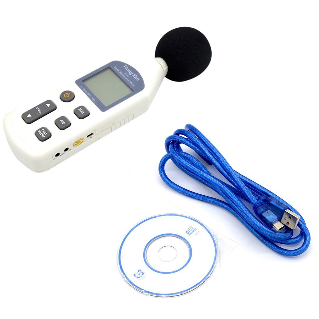 Professional USB Digital Sound Pressure Tester Level Meter Decibel Noise Measurement Tool