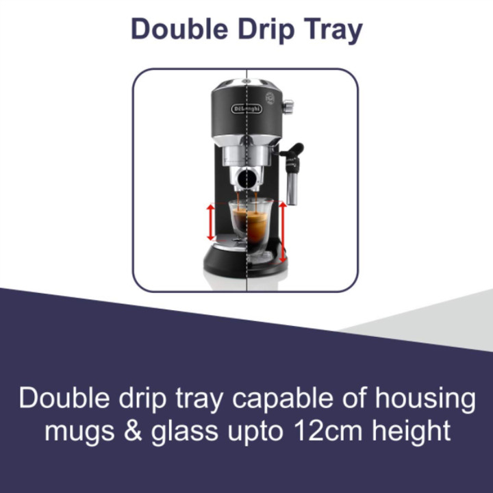 Máy pha cà phê chuyên dụng, thương hiệu cao cấp Delonghi EC685.M - Công suất: 1300W - Dung tích: 1.1L - Trọng lượng: 4.2 kg - Hàng Nhập Khẩu