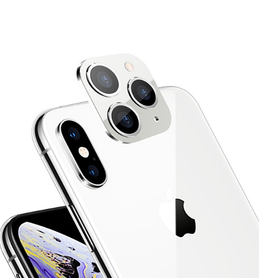 Miếng Ốp Camera Giả IPhone 11 ProMax Màu Đen - Phiên Bản Mắt Lồi Giống Thật 99%