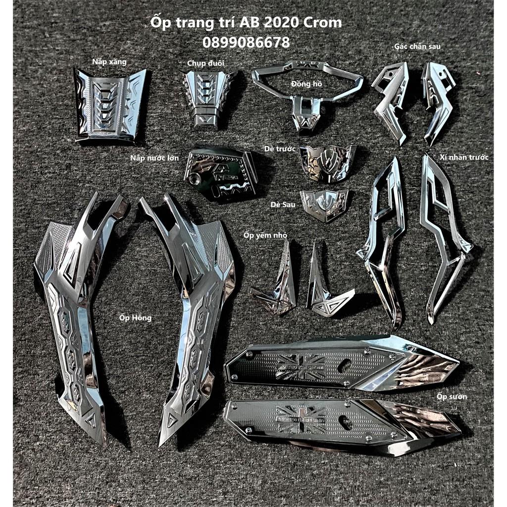 Phụ kiện Dành Cho Xe AirBlade / AB 125/150 - Đời 2020, 2021 Crom - Loại 1 - Air Blade Cover Chrome