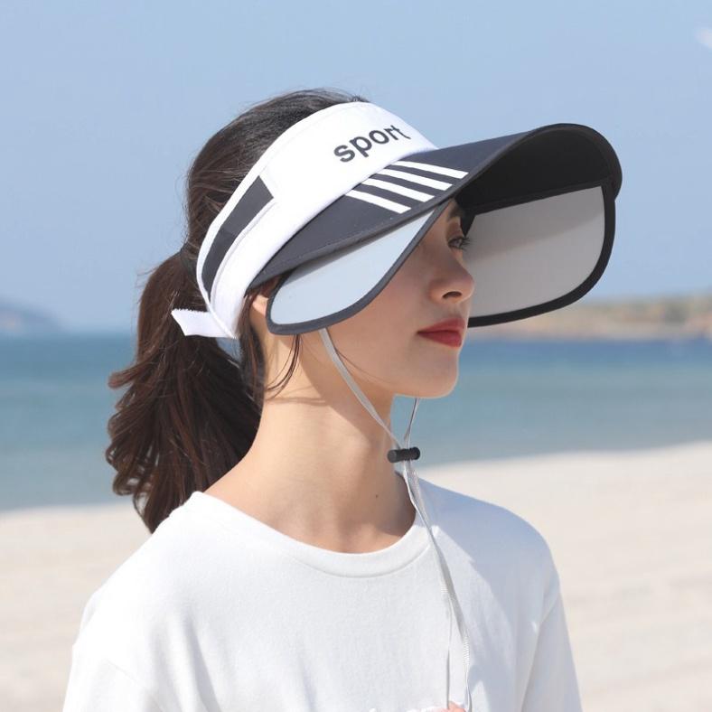 Mũ golf, Nón golf Nữ che nắng vành rộng bảo vệ mặt chống tia UV