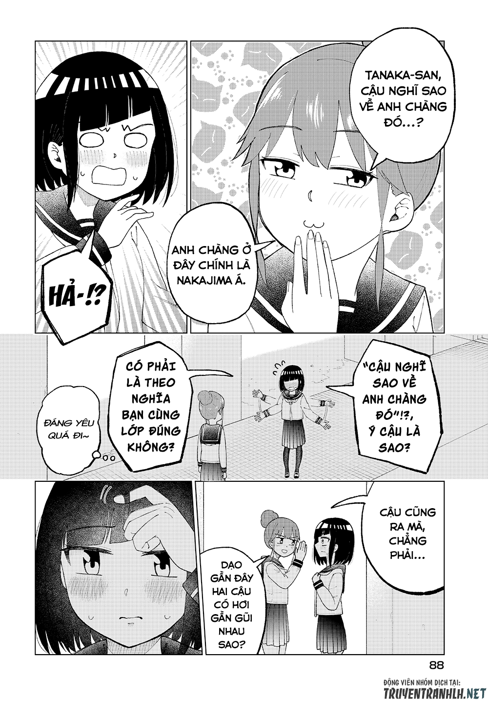 tanaka-san trong lớp tôi thật sự là siêu đáng sợ chapter 37 2