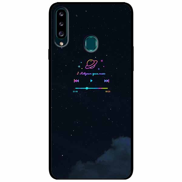 Ốp lưng dành cho Samsung A20s mẫu Nghe Nhạc