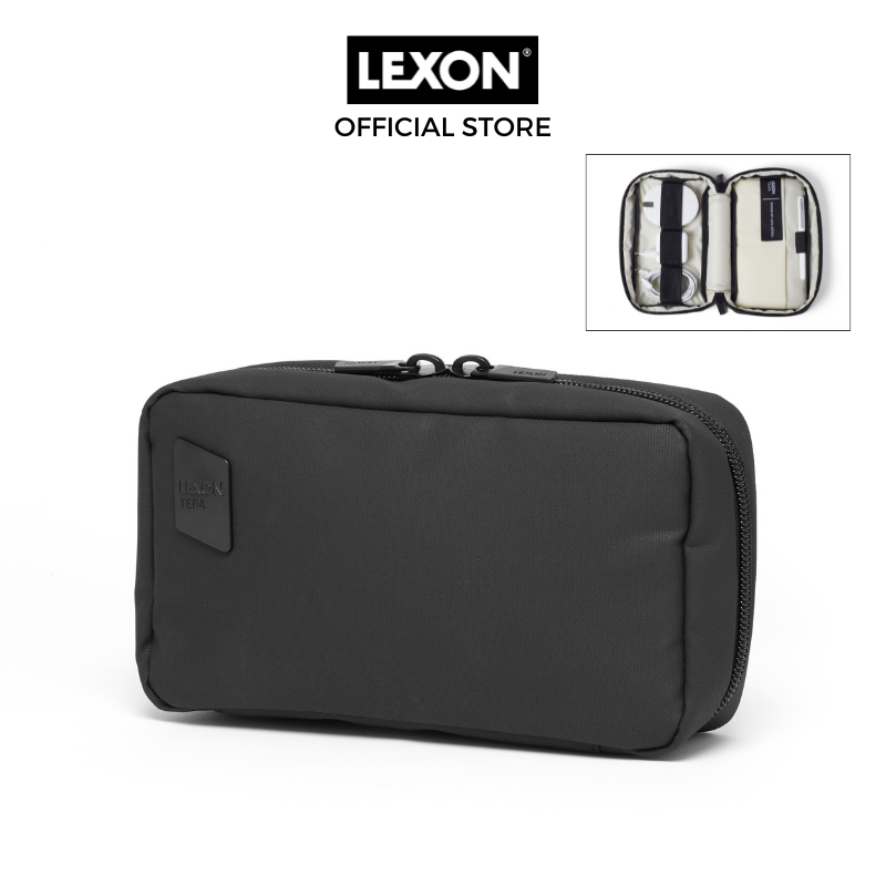 Túi đựng phụ kiện điện tử LEXON chống sốc kháng nước - TERA ORGANIZER POUCH - Hàng chính hãng