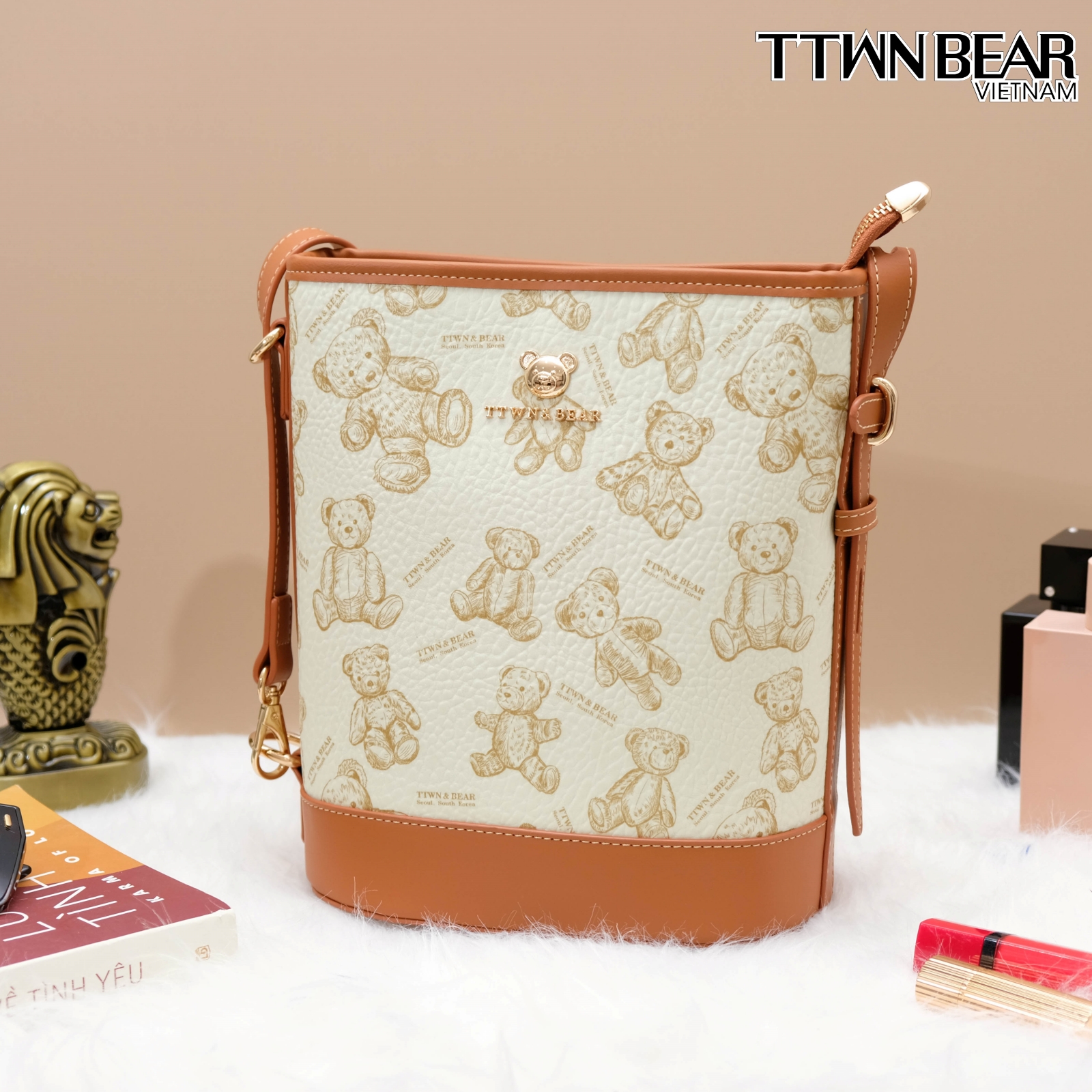 Túi tote TN2461 da thời trang công sở  TTWN BEAR