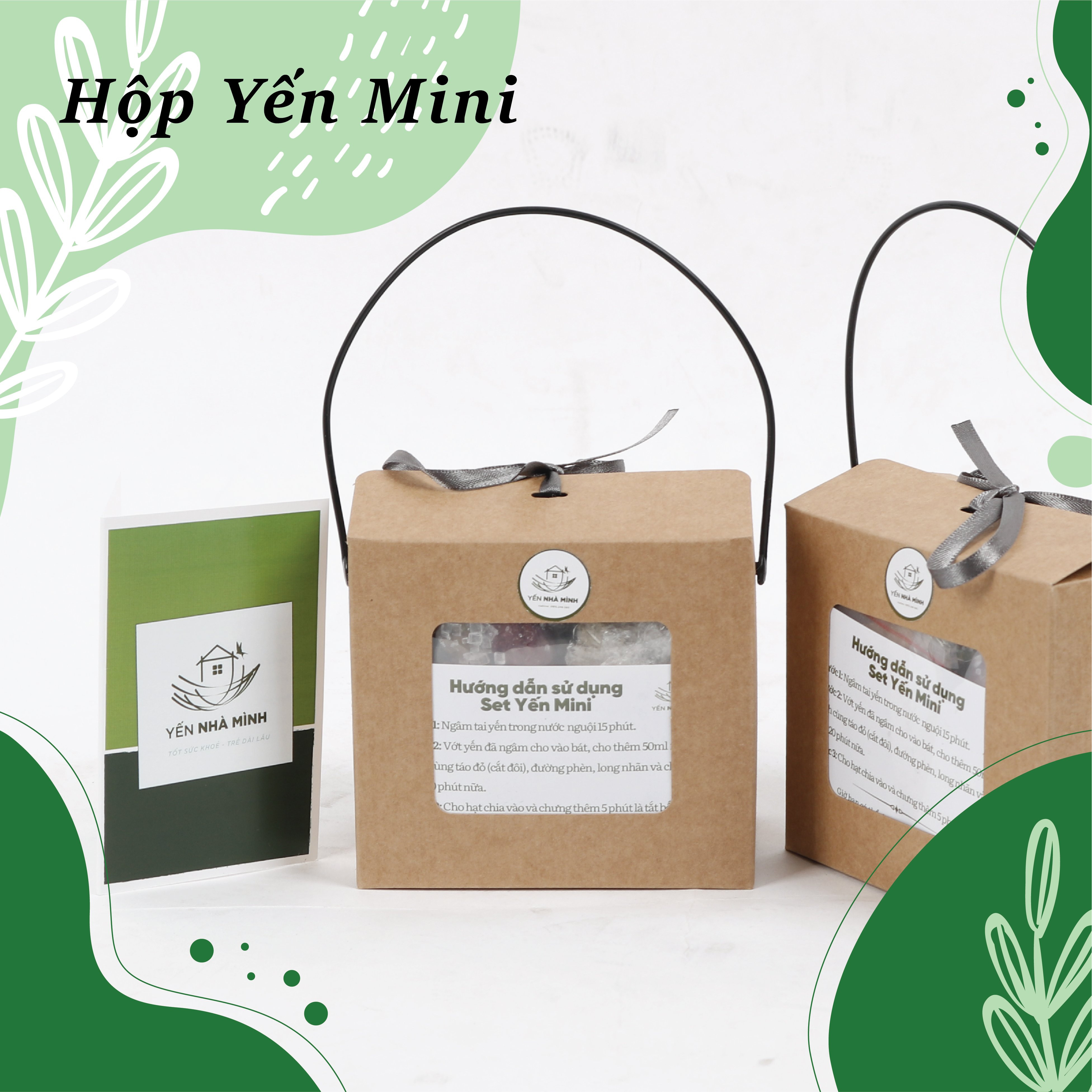 [Giá Siêu Tiết Kiệm] Combo 1 Hộp 10 gói Yến nguyên chất [Yến đã được KIỂM NGHIỆM VÀ CÔNG BỐ]