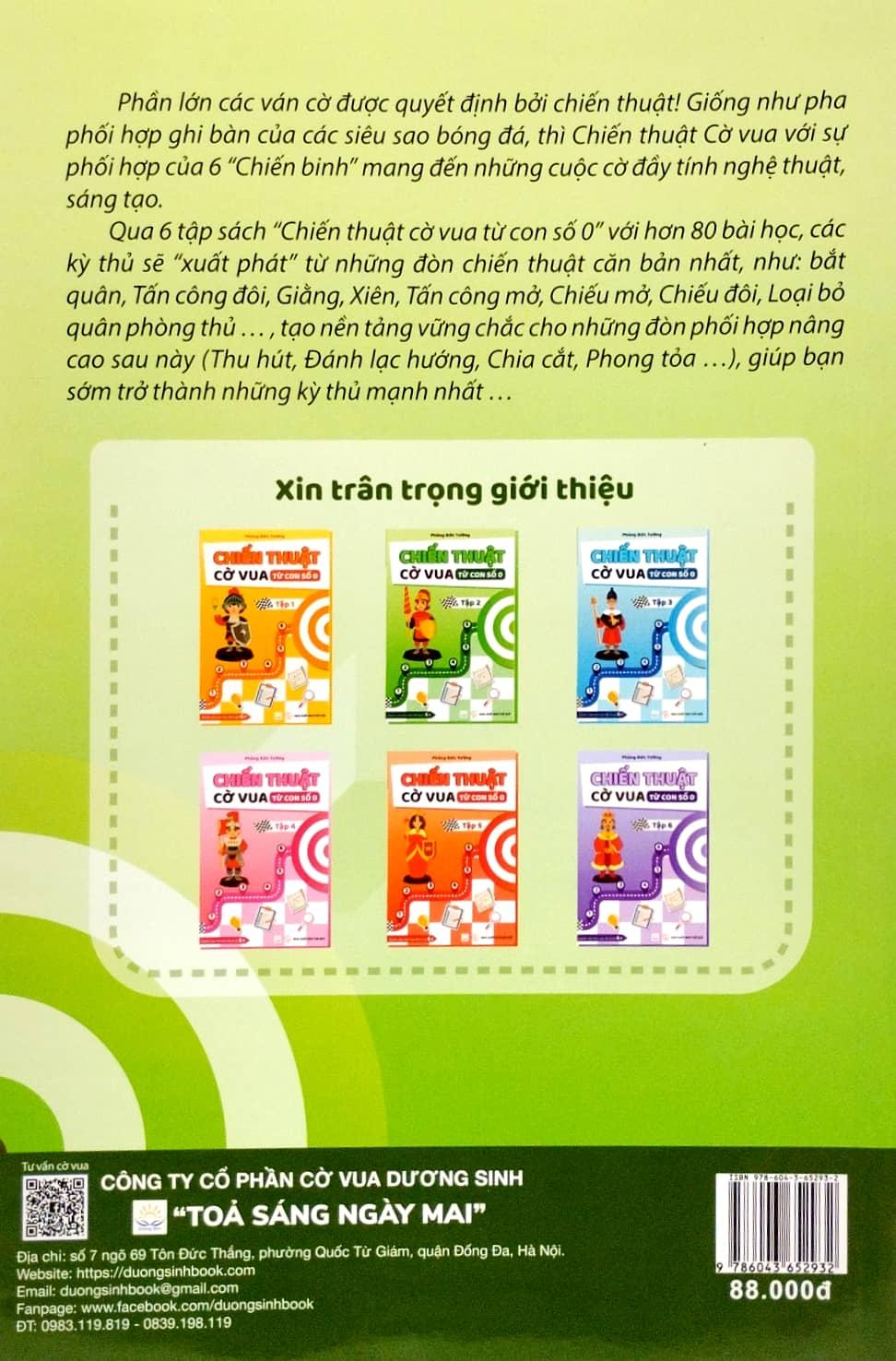 Chiến Thuật Cờ Vua Từ Con Số 0 - Tập 2