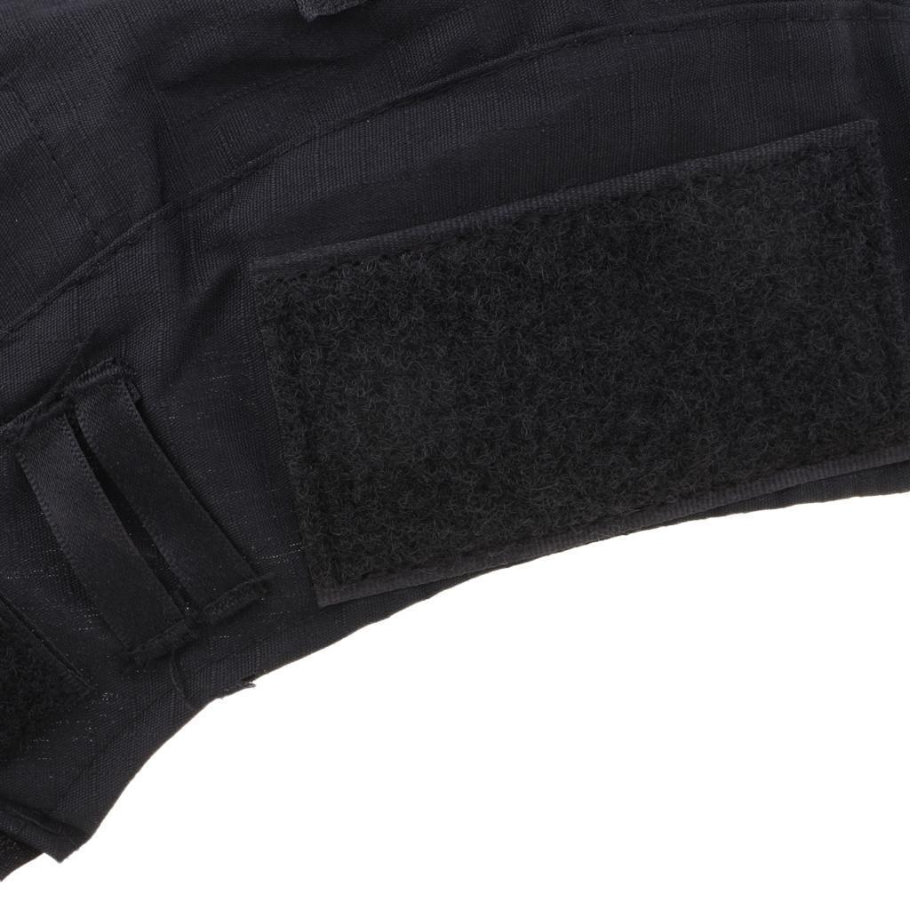 2 Pcs Army Game Series Helmet Cover Cloth No Helmets for FAST Helmets Black