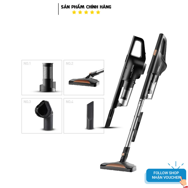 Máy Hút Bụi Cầm Tay Deerma-Deerma Vacuum Cleaner DX600 - Hàng Chính Hãng