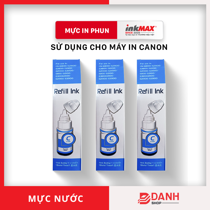 Mực nước máy in Canon ix6770 /ix6860/ ix6820/ix6560 /G1000/G2000/G3000/G1010/G2010/G3010