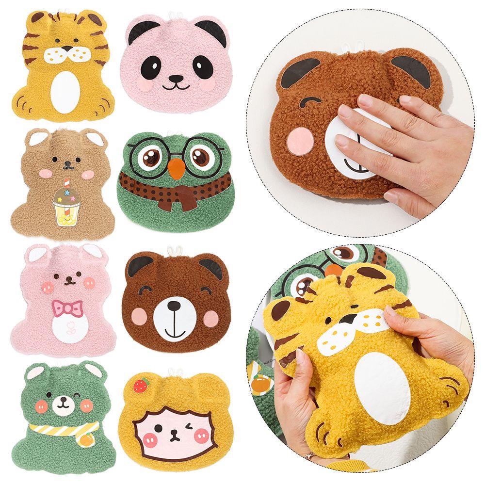 Túi Chườm Nóng Lạnh Mini, Túi Sưởi Âm Hình Gấu, Hoạt Hình Nhiều Mẫu Xinh Xắn