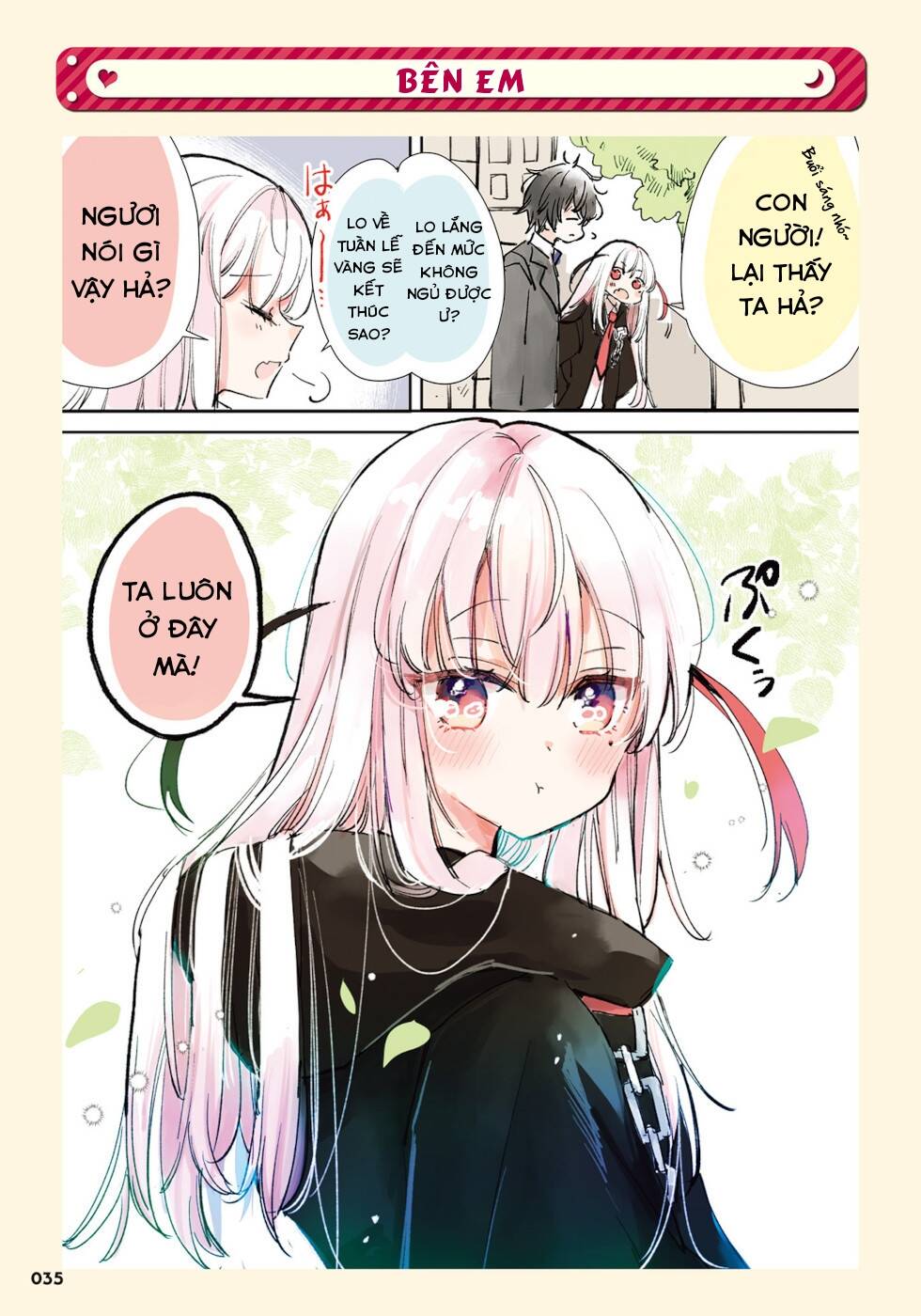 Chuyện nàng tử thần yêu nhân loại, cả hai chỉ nhìn thấy nhau khi nhân loại mệt gần chết! chapter 10 2