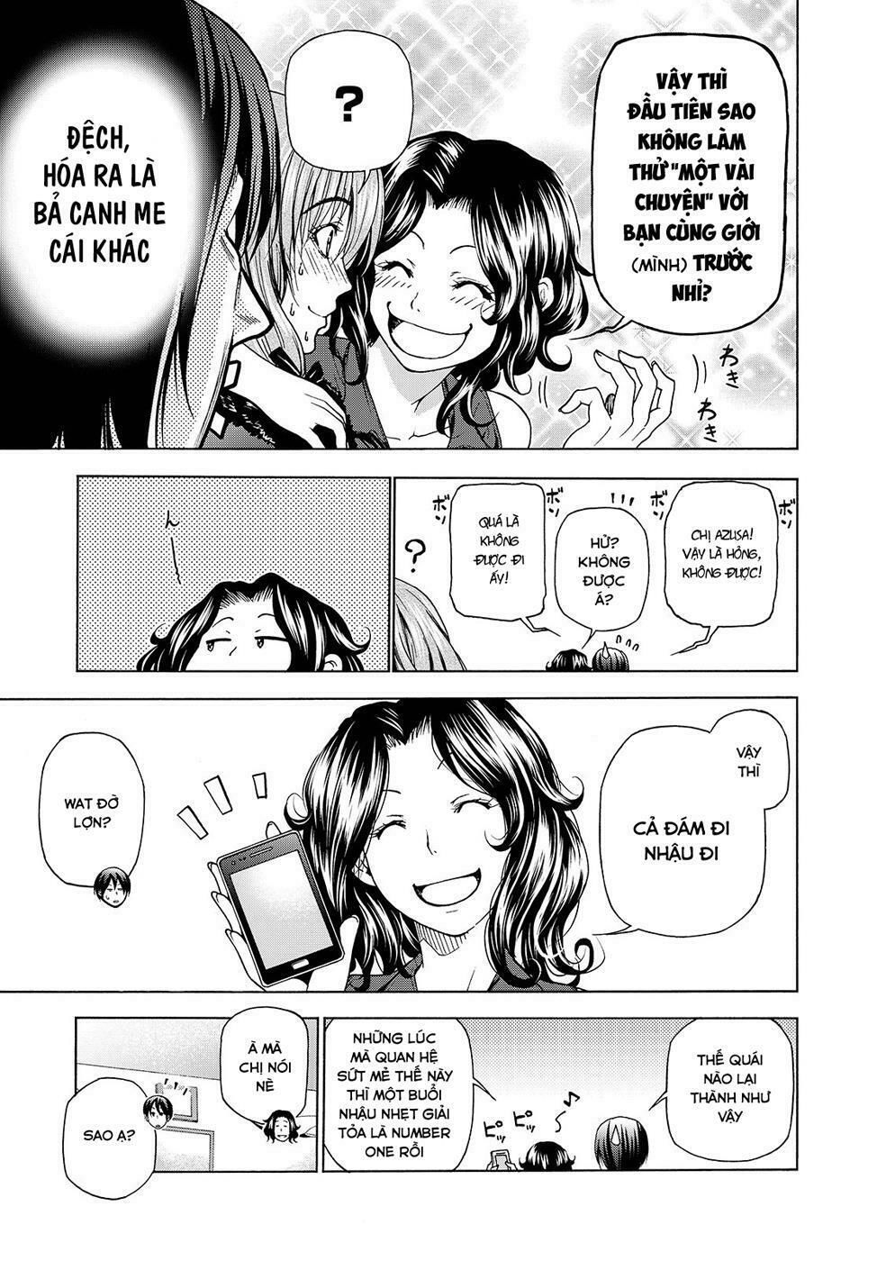 cô gái thích lặn - grand blue chapter 30 18