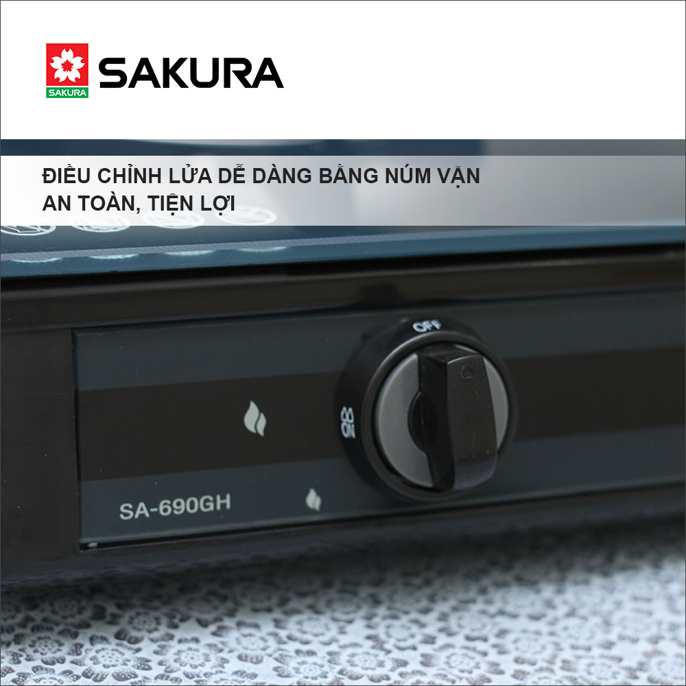 Bếp Gas Dương Sakura SA-690GH - Hàng chính hãng