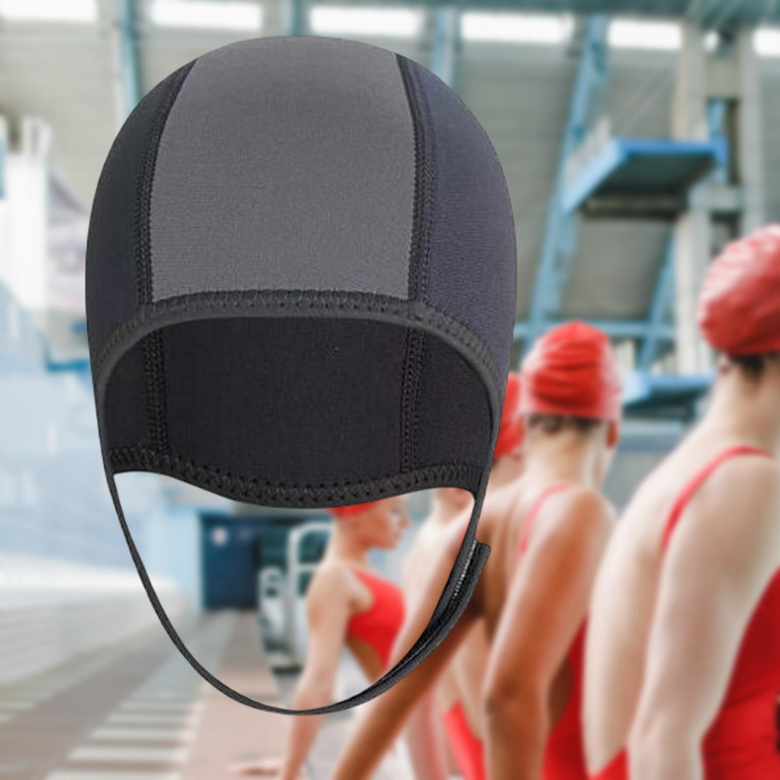 Elastic Dive Hood Adult Durable Hat Equipment Suit for Surfing Swimming Scuba Women