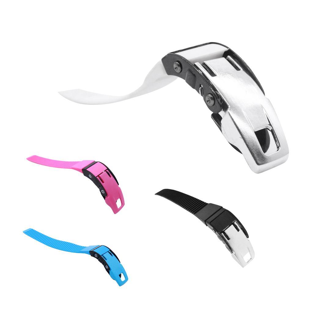 4 Pieces Replacement Inline Skate Shoes Strap with Screws & Nuts 8.3 x 0.8 inch