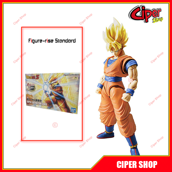 Mô hình Son Goku SS lắp ráp - Figure Rise Standard Son Goku Super Saiyan